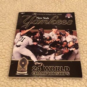 1999 New York Yankees yearbook
